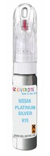 NISSAN KY0 CHROME SILVER Paint Touch Up PEN/BRUSH FOR SCRATCH CHIP REPAIR ETC