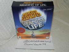 Monty Python's The Meaning Of Life Big Box PC Game NEW
