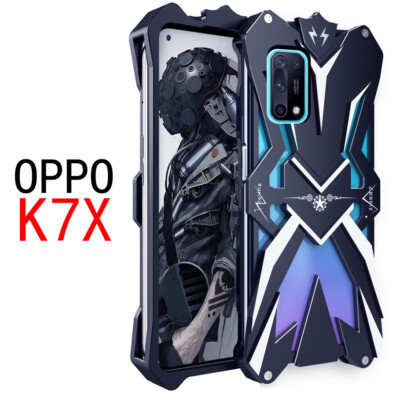 Powerful Shockproof Metal Armor For Realme Q2 Case Cover Aluminum Bumper