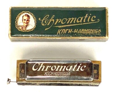 希少品 Koch-Harmonica クロマチックハーモニカ Gキー Vintage Chromatic Koch Harmonica In Case Made In Germany | eBay