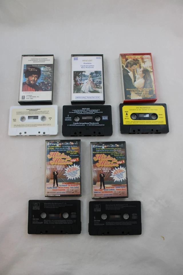 German Music Cassette Tapes Lot Of 15 Polka Classical Opera Vintage Untested - Image 4 of 4