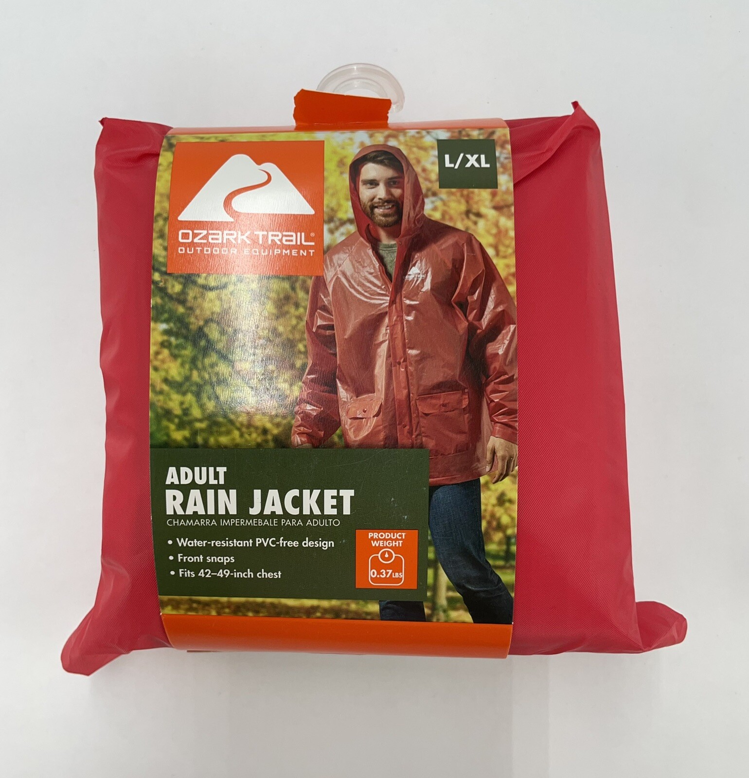 Red Raincoat Rain Coat Jacket | eBay