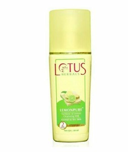 lotus cleansing milk for dry skin