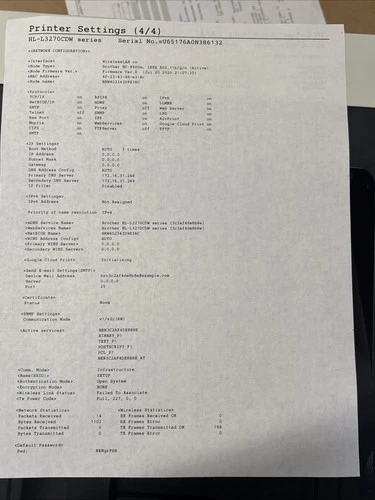 Brother HL-L3270CDW Wireless Color Laser Printer Duplex Ethernet 900 Pages image 12