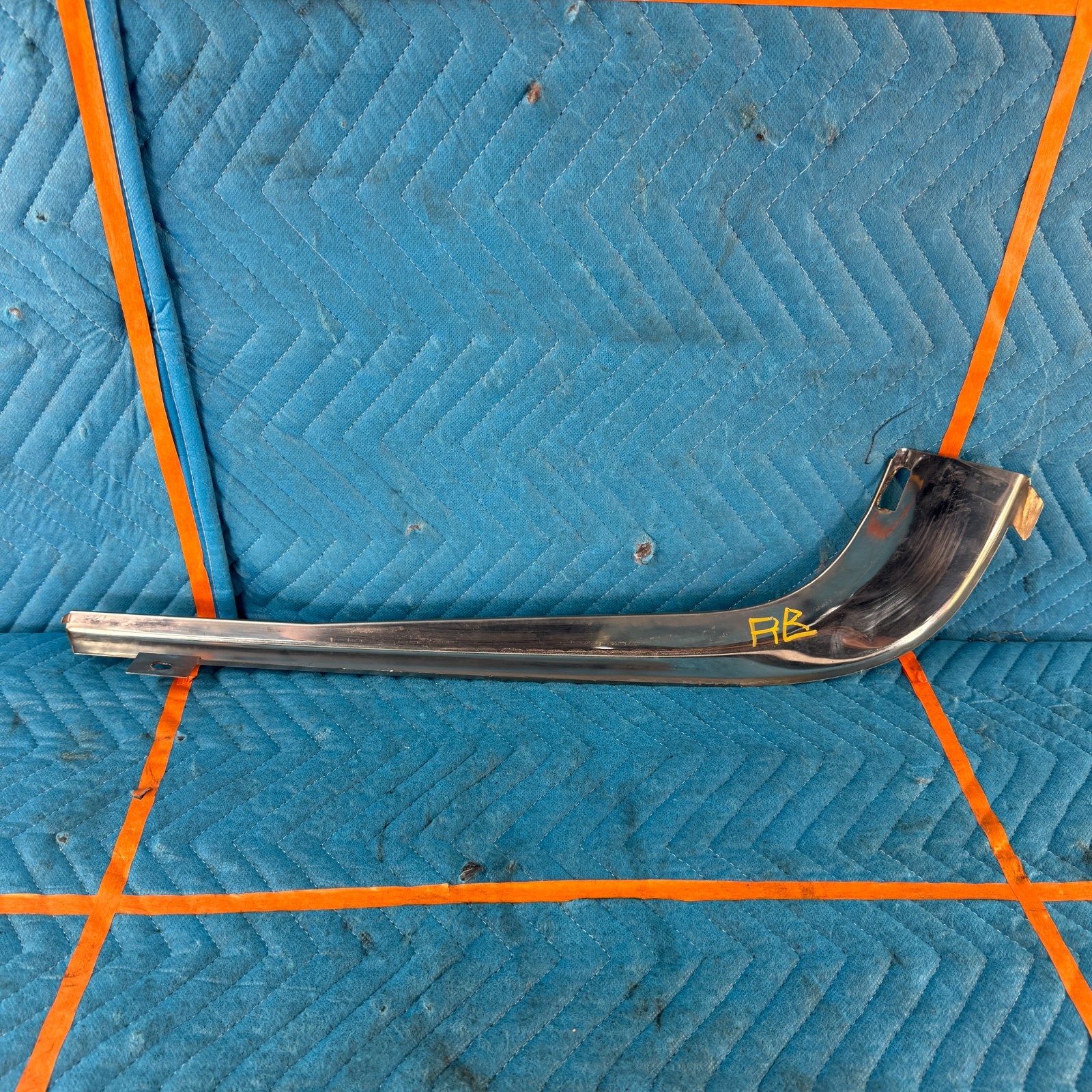 1989–1991 Chrysler TC Maserati Rear Right Quarter Panel Chrome Molding Trim  OEM