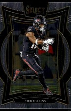 Nico Collins 2024 Panini Select #86 Texans NFL READ FREE SHIPPING AutographDen