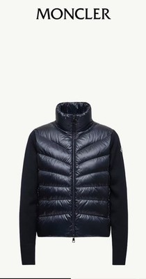 Moncler Media Wool Puffer Cardigan