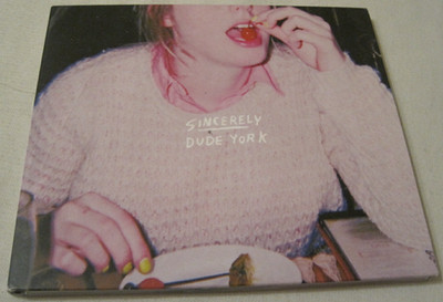 DUDE YORK Sincerely (2017) CD Hardly Art Indie Alternative Rock Digipak