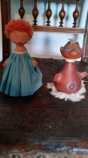 Telemekel & Teleminchen Spielfiguren ca. 1965