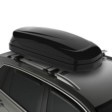 DNA Motoring Rooftop Cargo Box Carrier Lockable Heavy Duty Car Top Storage Ca...
