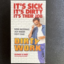 Metro-Goldwyn-Mayer Dirty Work VHS NTSC Comedy PG-13 Macdonald Warden Chase 1998