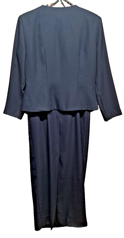 J.R. NITES BY CALIENDO 2 Piece Womens Formal Floor Lenght Jacket + Dress Size 10 - Image 3 of 4