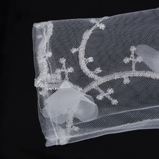 Tuta Petali Ricamo Pizzo Chiusura Bambina Abbigliamento Decorativo Puntelli