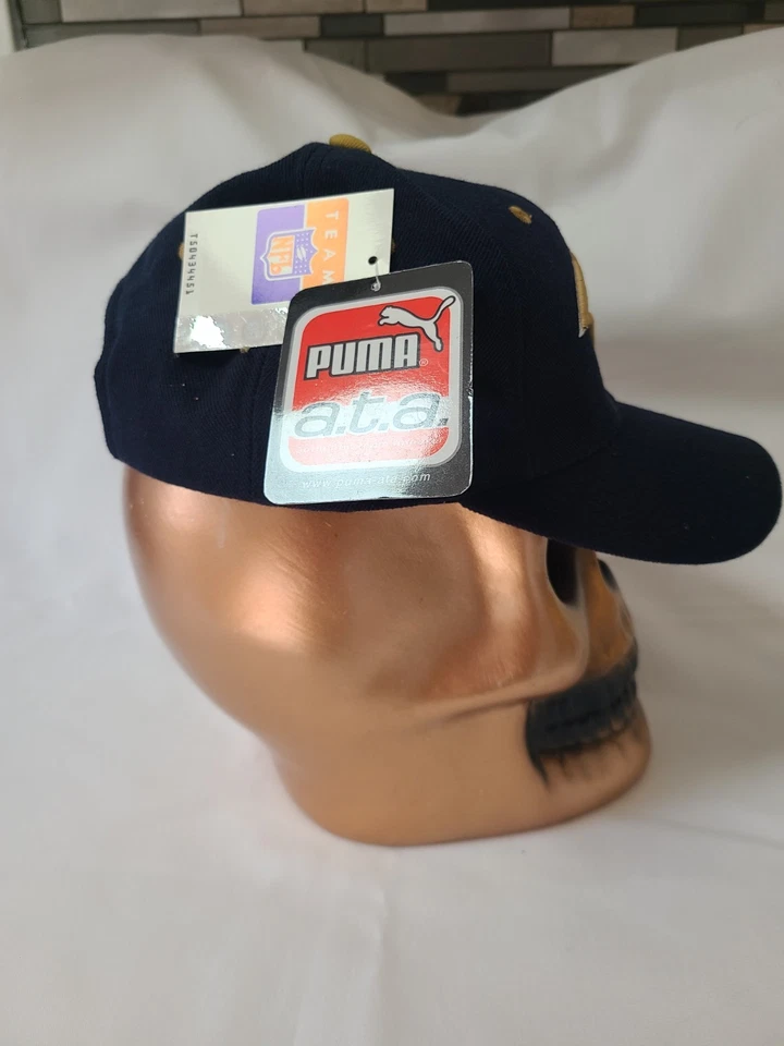 Gorra Los Angeles Rams Azul Snap Back Hecha por Puma A.t.a Nueva Con Etiquetas Foto 2 de 4