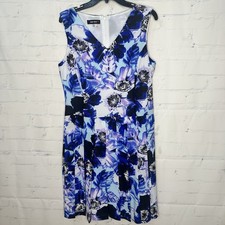 Women’s Nine West Size 12 Sleeveless Multi Color Dress
