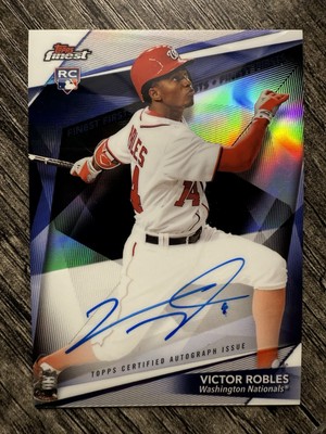 2018 Finest Firsts Autographs #FFAVR Victor Robles Auto Nationals