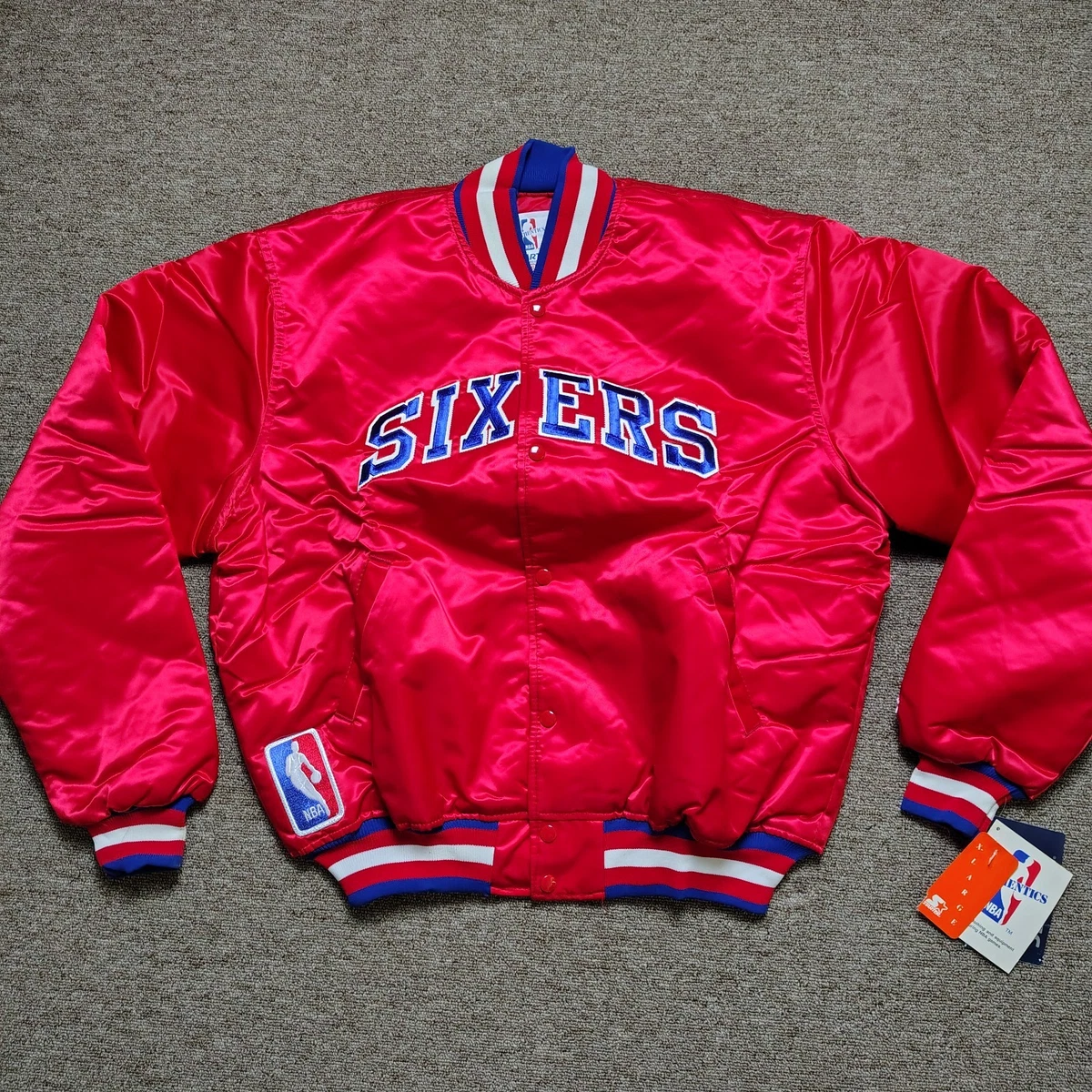Philadelphia 76ers Red NBA Jackets for sale | eBay