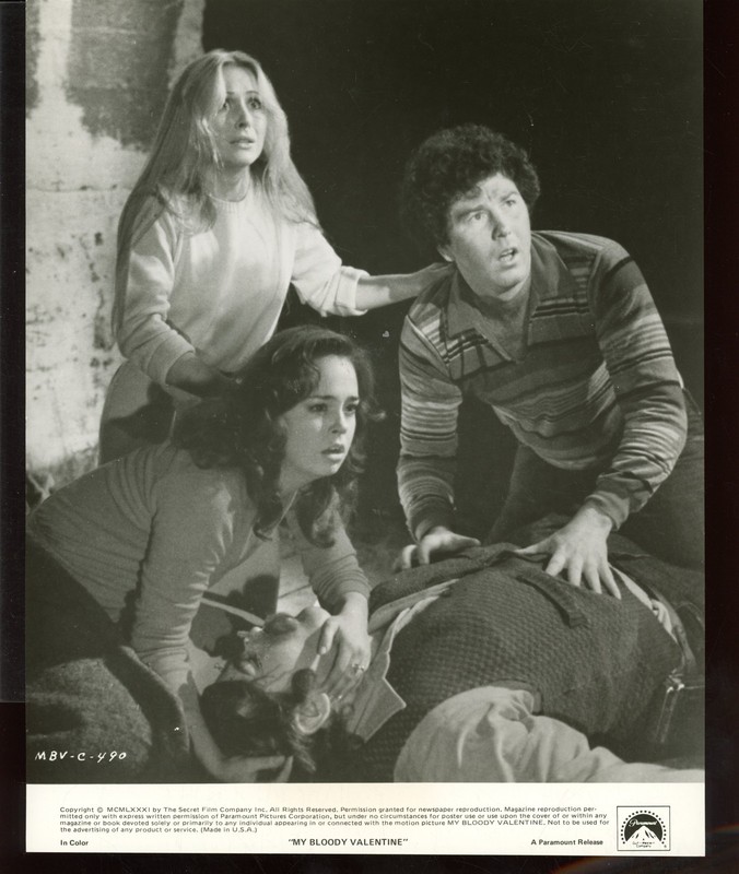MY BLOODY VALENTINE Original 1981 8 x 10 Horror Movie Still vv