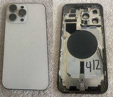Apple iPhone 14 Pro Max rear back housing glass chassis Gold 412 