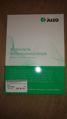 Medizinische Kompressions-Kniestrümpfe JUZO 3612 kurz, neu mit geschl. Fußspitze