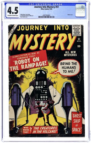 Journey into Mystery #51 CGC 4.5 1959 4297783003