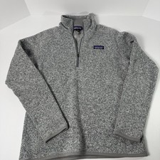 Patagonia Women's Better Sweater 1/4 Zip Fleece Sweatshirt Size-Medium