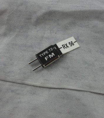 Futaba 72Mhz FM Receiver Crystal 72.910Mhz Channel 56 CH56 Type 72-7