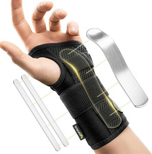 Carpal Tunnel Wrist Brace - Metal Wrist Splin...
