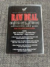 WWF - Raw Deal - Back Lash CCG - Tag Team Expansion Promo Card