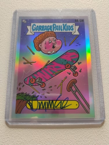 2024 Topps Garbage Pail Kids Chrome 7 RA-SM Short Mort RORY MCQUEEN AUTOGRAPH