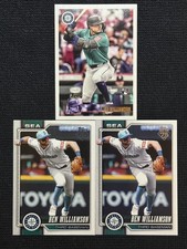 Ben Williamson RC + 2 Base Seattle Mariners MLB Baseball 3 Card Lot Rookie
