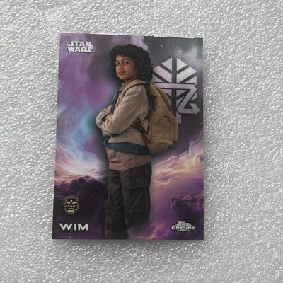 2025 TOPPS CHROME STAR WARS Card #193 Wim DEBUT