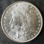 1887 $1 Morgan Silver Dollar