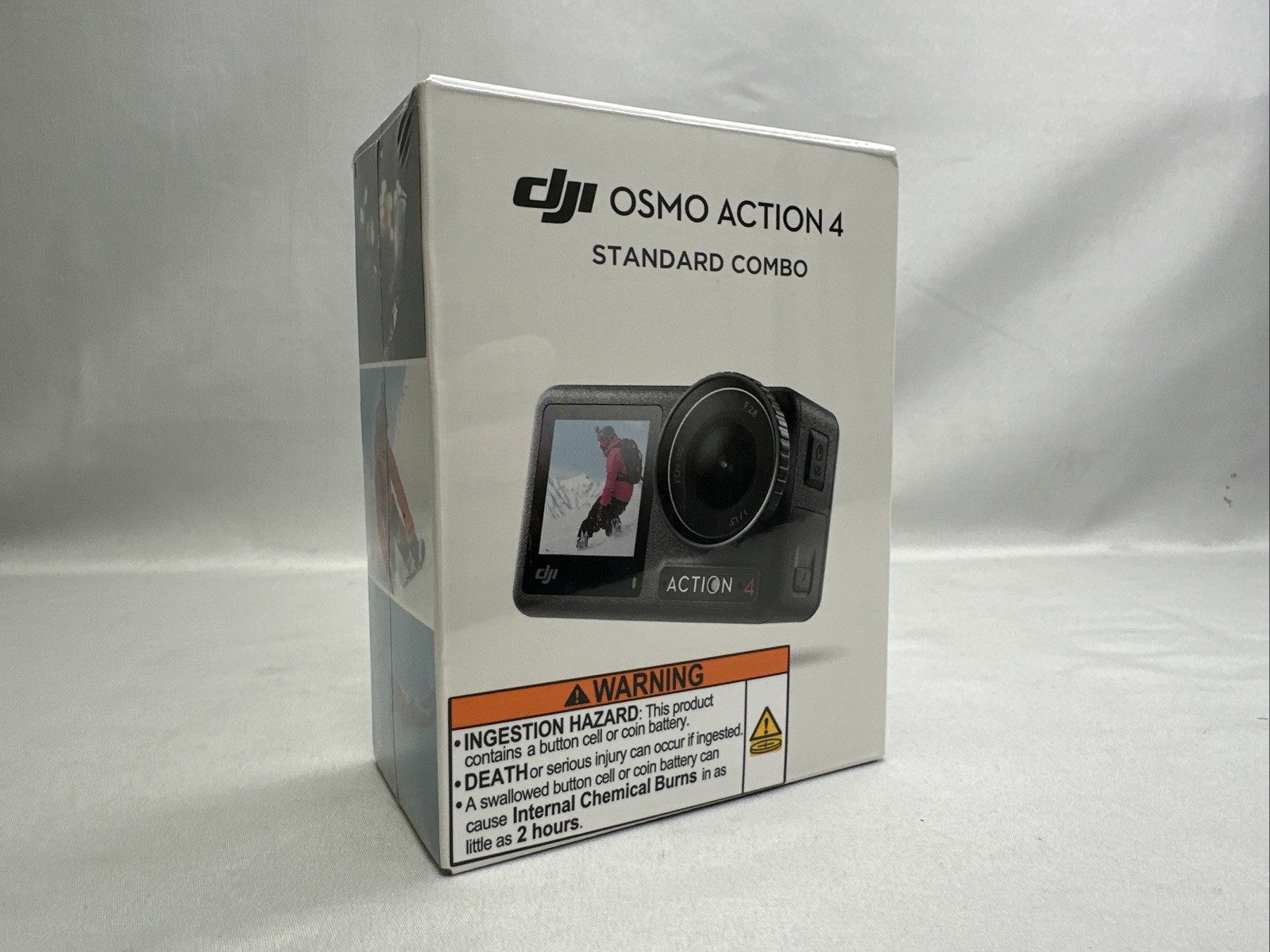 DJI - Osmo Action 4 4K Action Camera Standard Bundle - Gray - NEW SEALED!