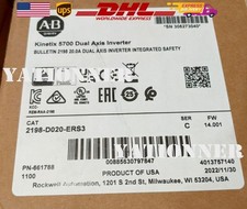 NEW Allen Bradley 2198-D020-ERS3 Kinetix 5700 Dual Axis Inverter