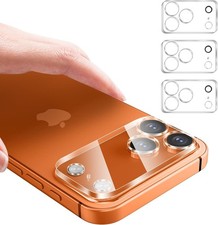 3PCS Rear Back Camera Lens Protector Tempered Glass for iPhone 17 Pro Max