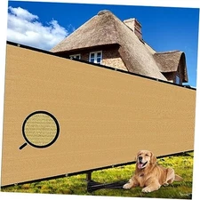  6' X 50' Fence Privacy Screen Heavy Duty 170 GSM Fencing Mesh Shade Net Cover 