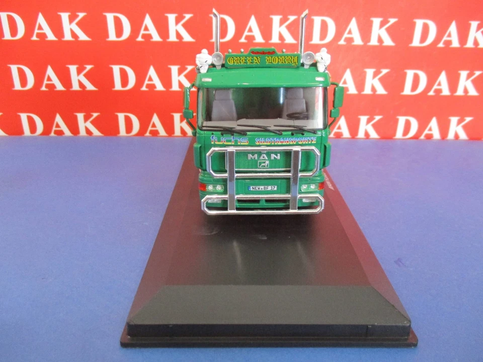 Die cast 1/43 Modellino Camion Truck Man F2000 Green Lorry 2000 - Immagine 3 di 4