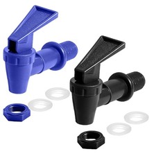 Cooler Faucet Replacement 2PCS BPA Free Water Spigot Tap Dispenser Valve New USA