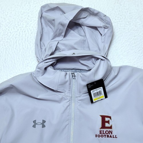 NWT TEAM ISSUED Under Armour Elon Phoenix football hooded jacket Men's MEDIUM M - Picture 3 of 8