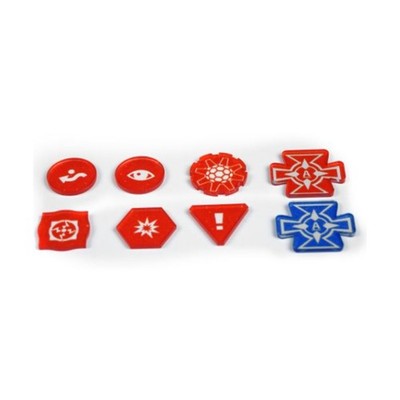 E-Raptor Boardgame Accessory Star Wars X-Wing Tokens Set - Orange New