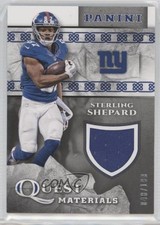2017 Panini Quest Materials 48/199 Sterling Shepard #QM-SS 0z6