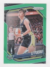 2025 PANINI WNBA PRIZM BASKETBALL GREEN PRIZM LI YUERU DALLAS WINGS #28