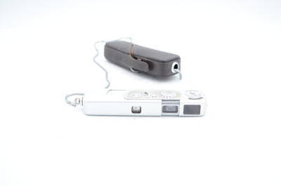 Minox B Subminiature Camera, Chrome With Case and Chain (AS-IS)