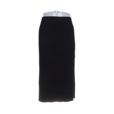 H&M, jupe, taille : XL, noir, coton/élasthanne/polyester, unicolore #VIf - Photo 1/4