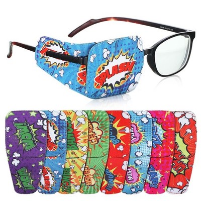 8 Pcs Eye Patches for Kids, Eyepatch for Glasses to Cover Either Eye Cartoon ...