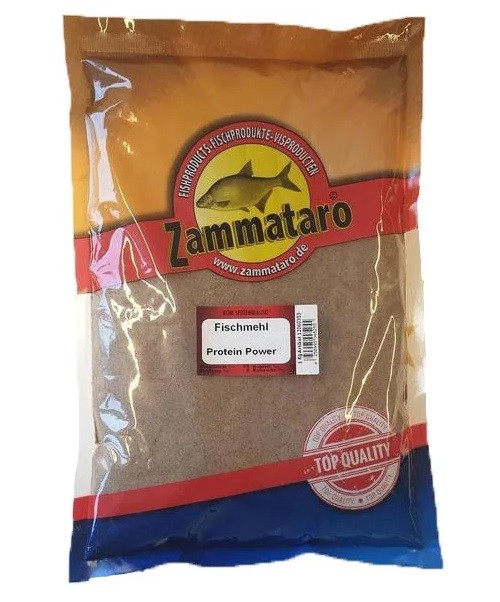 Замматаро Фишмель (Zammataro Fischmehl) 1 кг протеина с содержанием белка 65% Futterzusatz Fischfutter