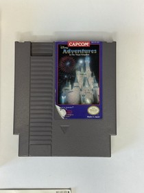 Disney Adventures in the Magic Kingdom NES CIB Capcom Tested Working
