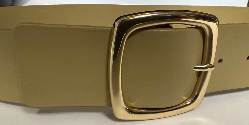 Cinturón pequeño para mujer marca Anthropologie 100 % cuero genuino cintura 27-31 bueno Foto 4 de 4