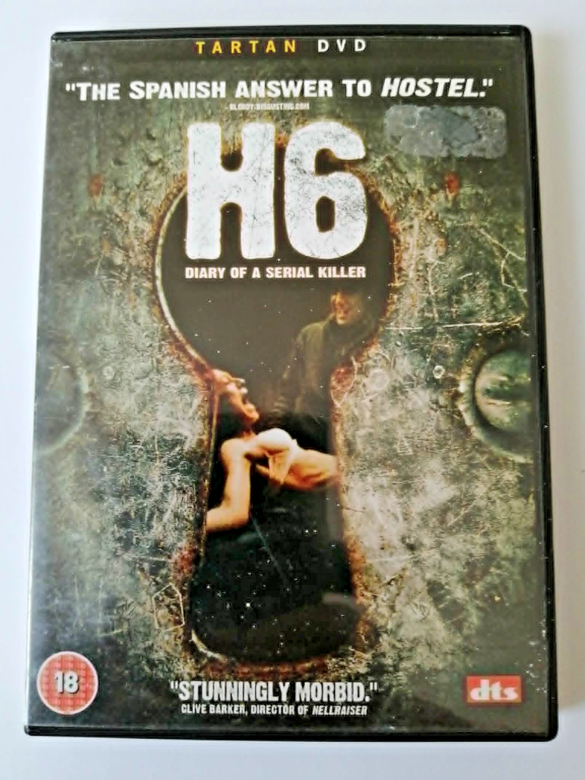 DVD H6: Diary of a Serial Killer. Movie. Film. Fernando Acaso. María José Bausá